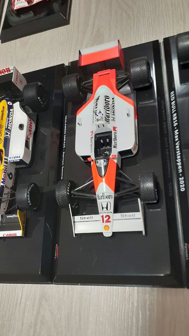 ビッグスケールF1コレクション ホンダエンジン搭載車4台セット