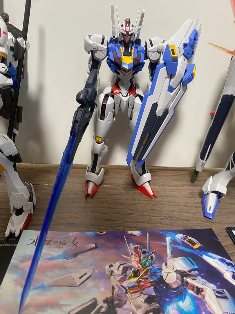 MG ブラストインパルス、バルバトス フルメカニクス エアリアル ジャンク