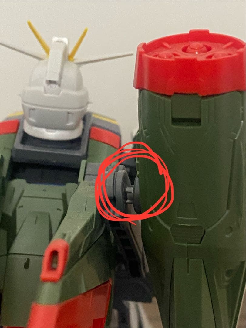 MG ブラストインパルス、バルバトス フルメカニクス エアリアル ジャンク