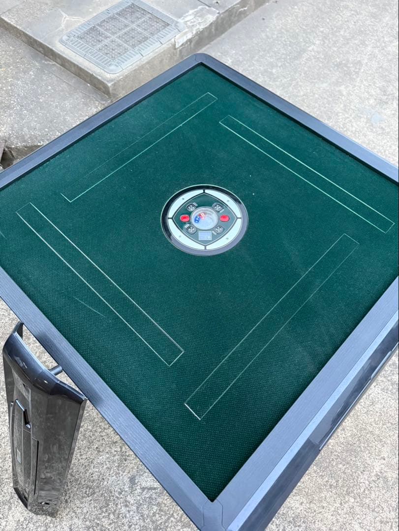 電子麻雀卓 大型 黒