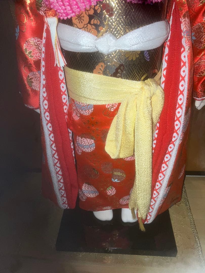 《超特級呪物》特大　あらゆる幸運呼び込むチョウピラコ様の宿る市松人形　曰く付き