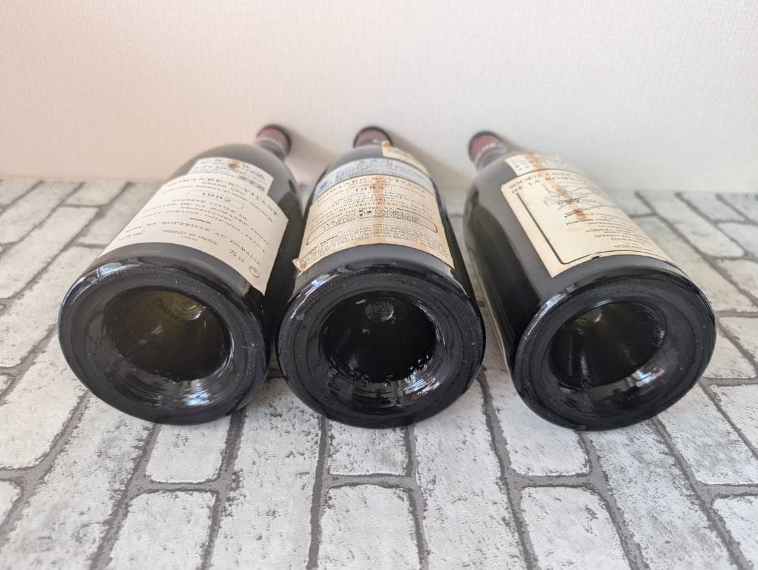 DRC ロマネ・サン・ヴィヴァン＆エシェゾー 空き瓶3本 セット