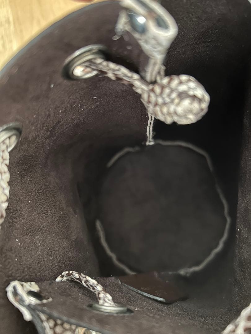 未使用 marco masi マルコマージ パイソン レザーバッグ　ハンドバッグ