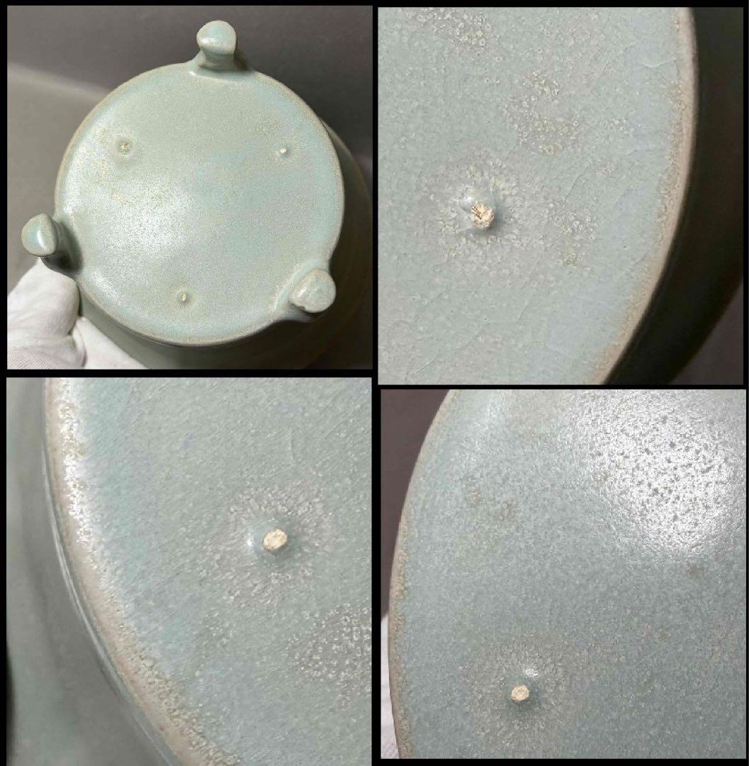 中国 広口三つ足炉 f2260119