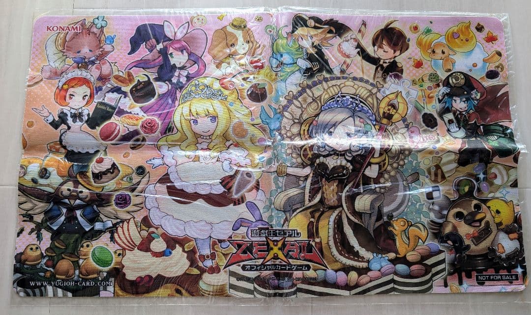 遊戯王　マドルチェ　プレイマット　当選用紙付き　新品未開封品