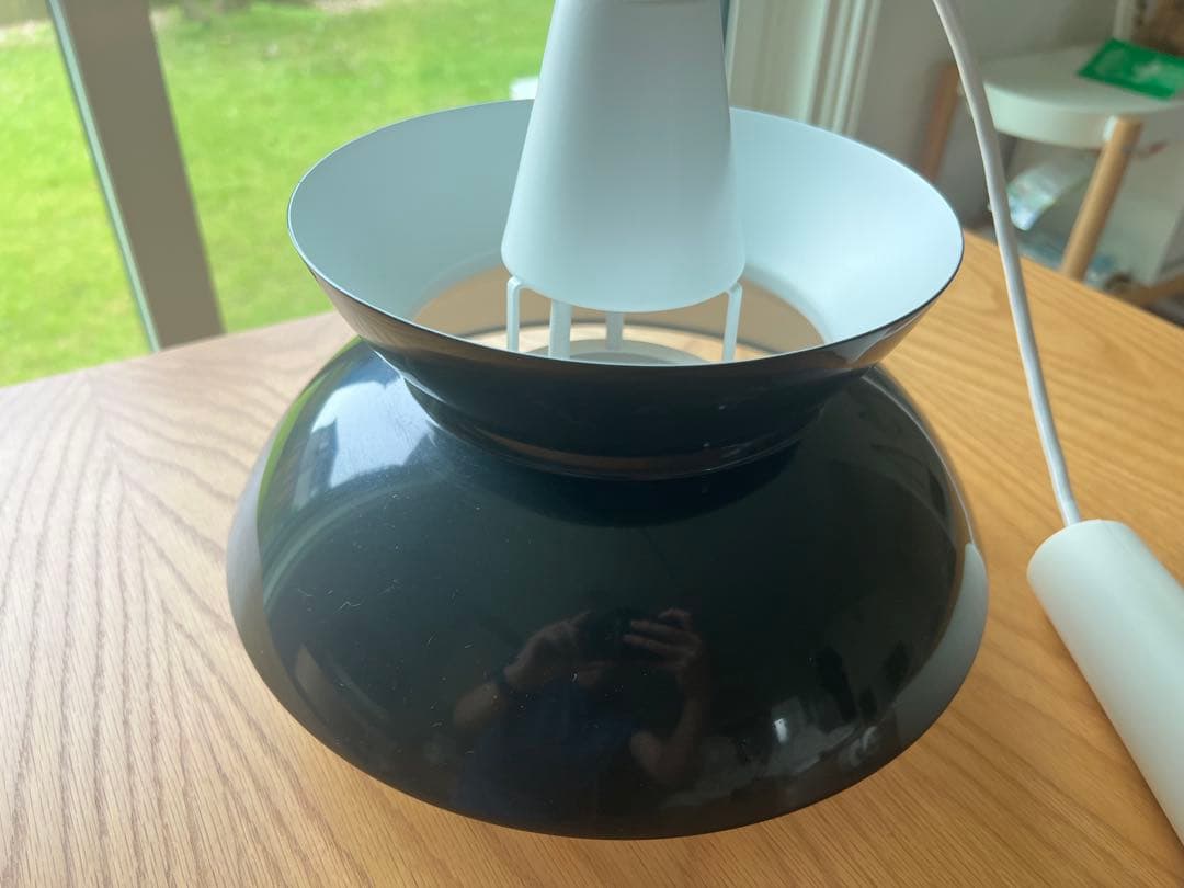 ルイスポールセン ドゥー•ワップ 水色 美品 東芝LED電球付 ルイス