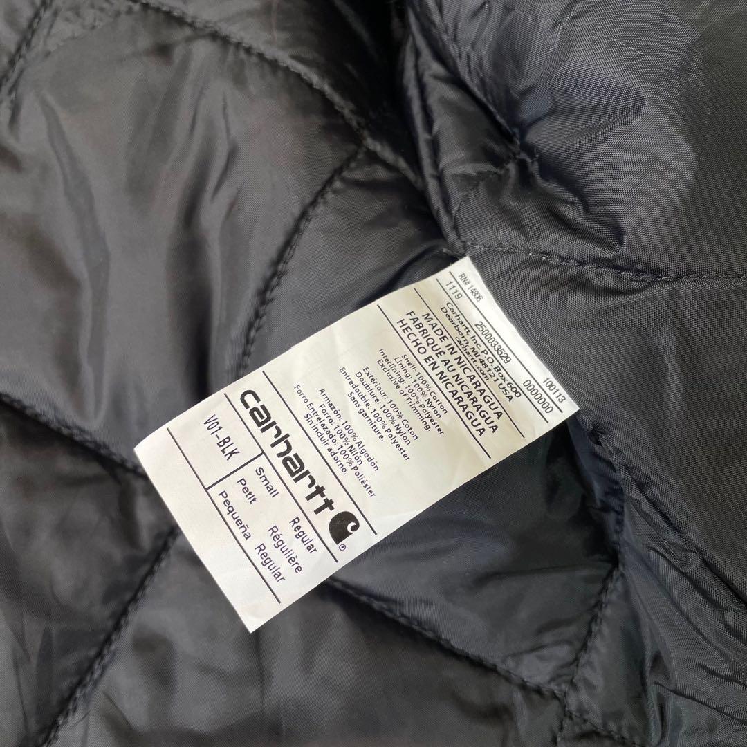 00’s Carhartt ダックベスト ワーク ブラック 企業系 カーハート