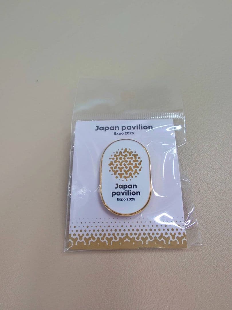 大阪・関西万博 日本館公式ロゴデザインピンバッチ - メルカリ