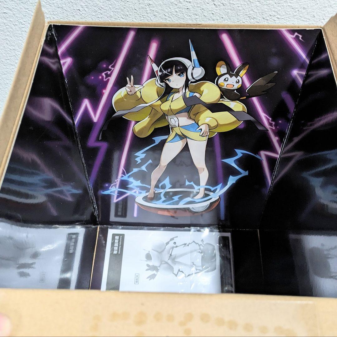 ポケモンセンターオリジナル カミツレ & エモンガ 1/7 フィギュア