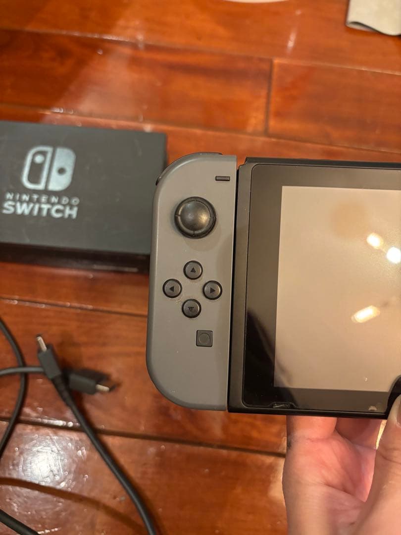 Nintendo Switch グレー本体 充電ケーブル付き