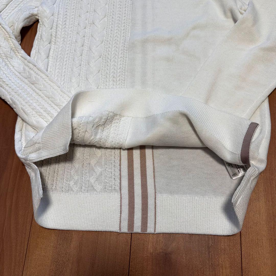 長袖セーター　ニットスカート　サイズM セットアップ　ゴルフウェア　秋冬　ウール