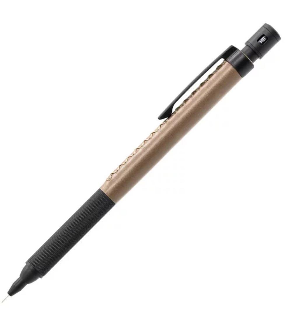 ラダイト テックドロー 2 革軸 キャメル シャーペン Luddite 本革