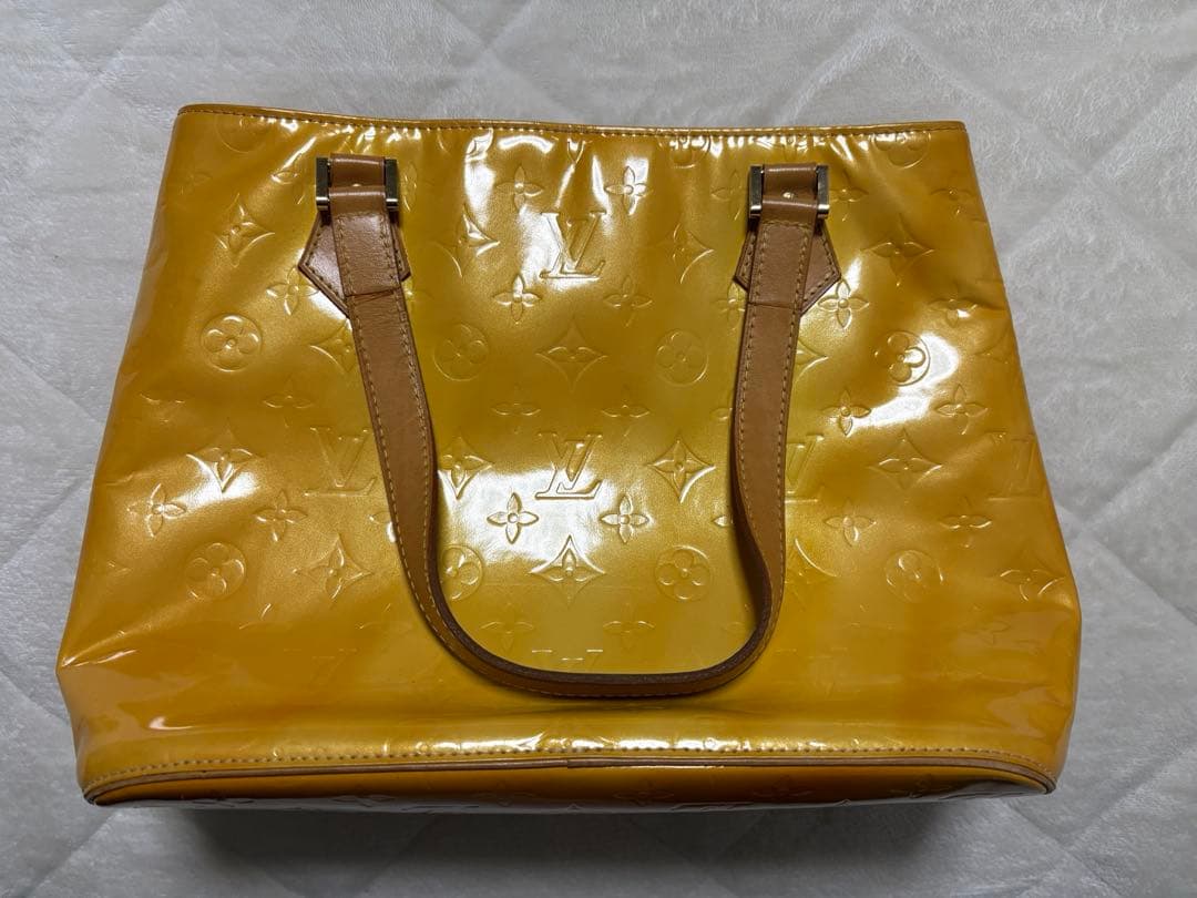 ルイヴィトン　ハンドバッグ　イエロー