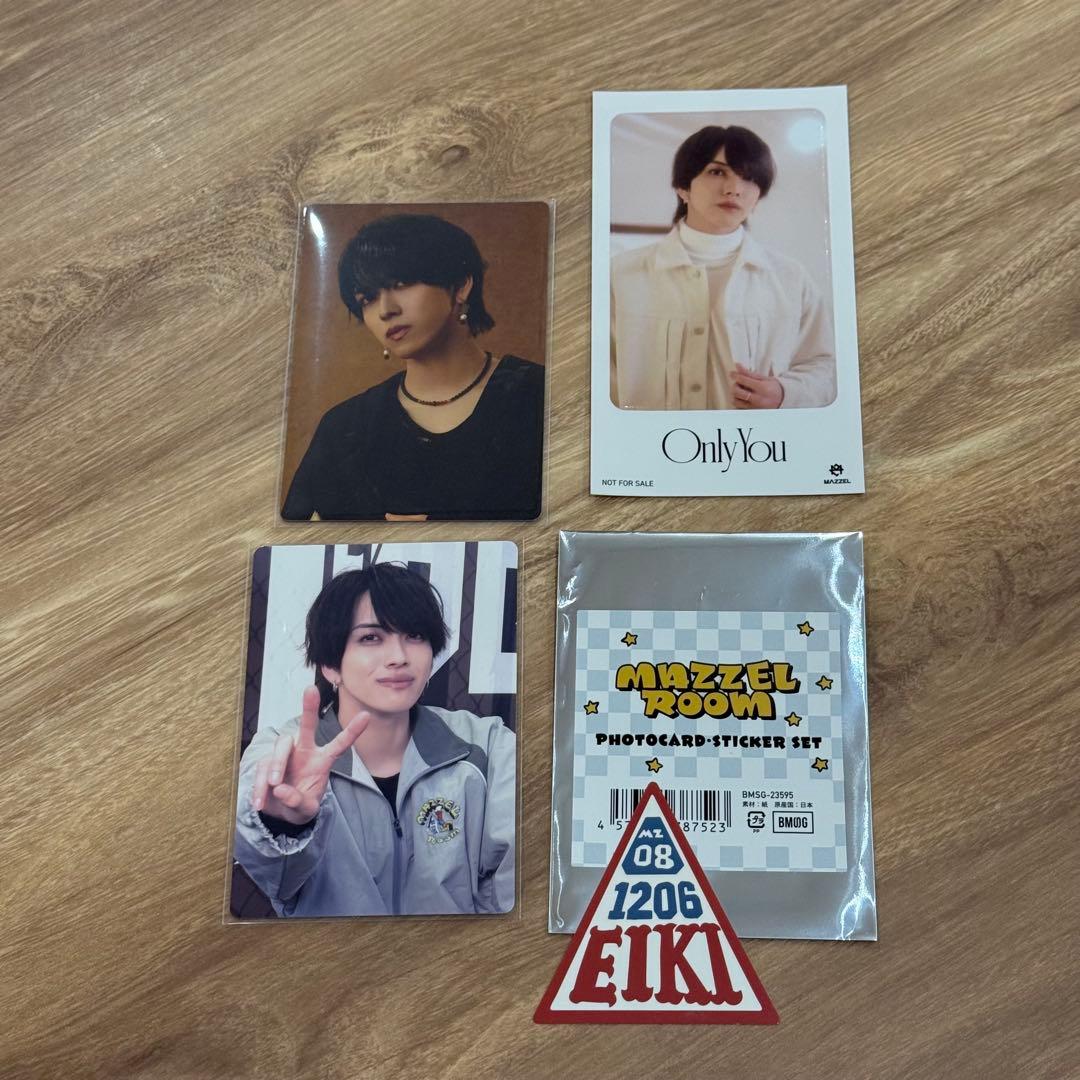 MAZZEL EIKI トレカ - メルカリ