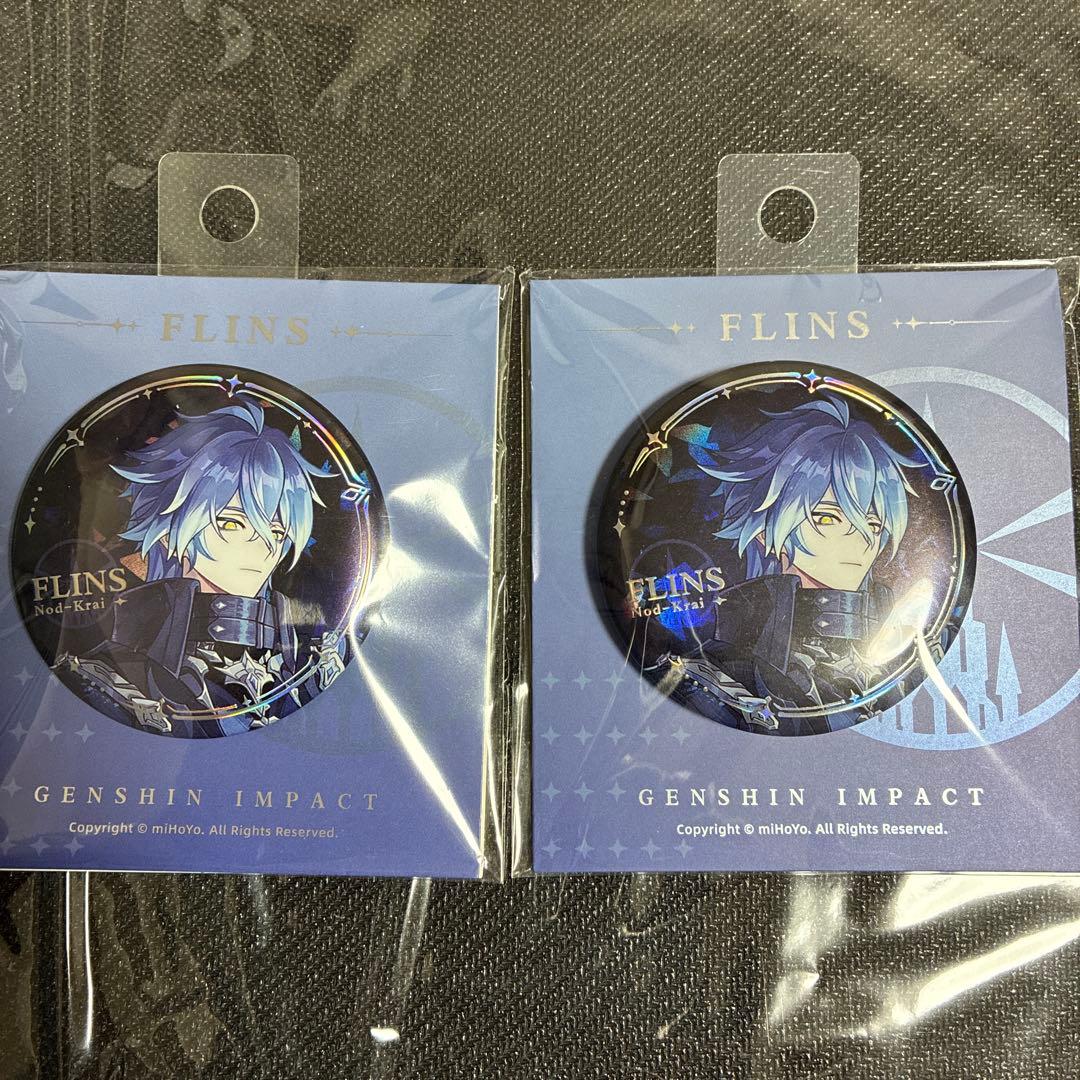 原神 月夜の叙事詩 ナドクライ 公式正規品 フリンズ 缶バッジ 4点
