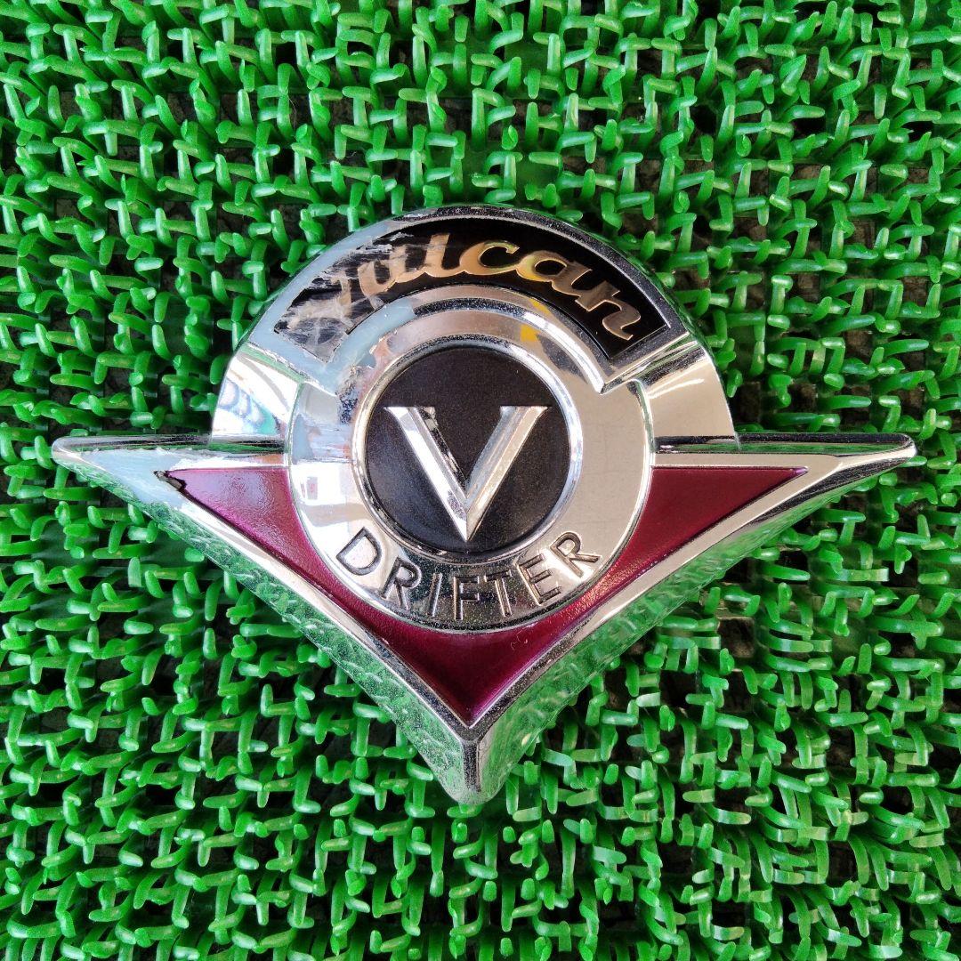 バルカン400ドリフター用 純正タンクエンブレム 左右セット - メルカリ