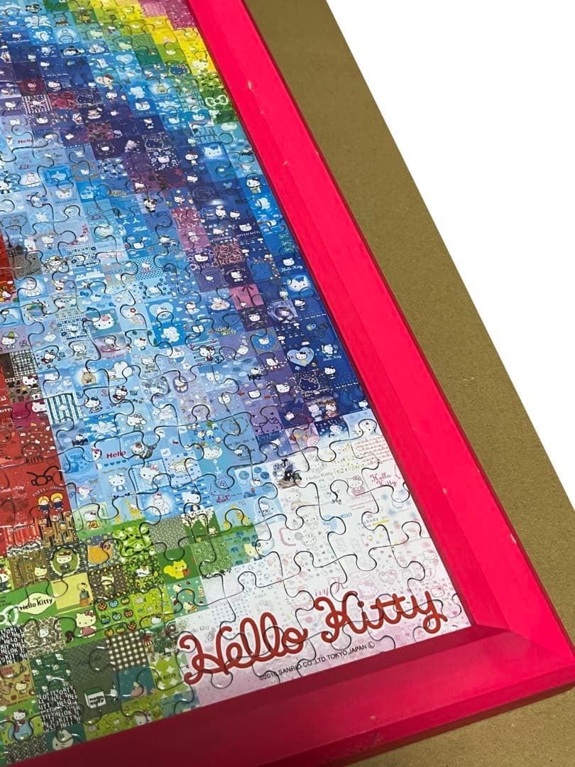 ジグソーパズル モザイクアート ハローキティーの遊覧飛行 - メルカリ