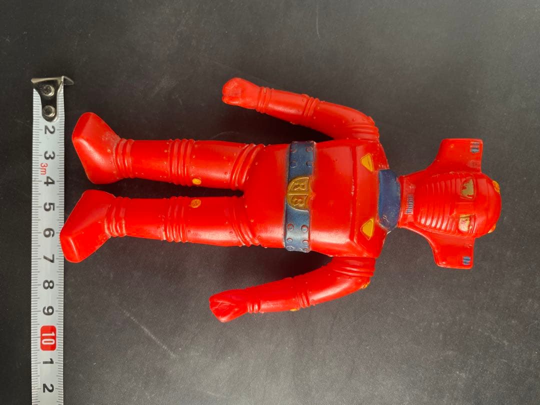 レッドバロン ブルマァク 当時物 ソフビ 昭和レトロ 希少レア