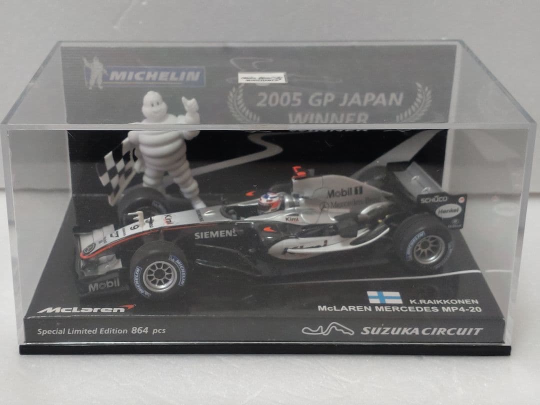 ミシュラン別注McLAREN MERCEDES ライコネン 7台セット ミシュラン別注