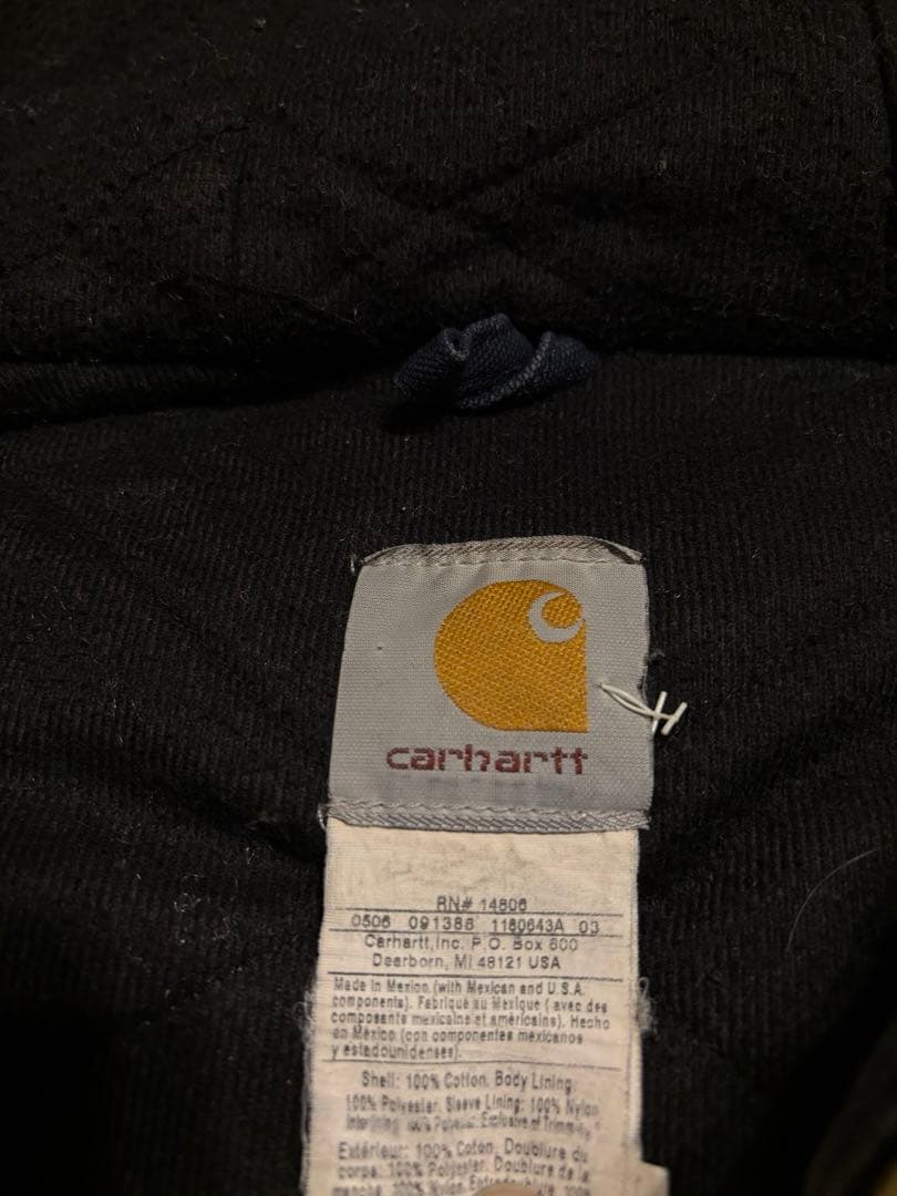 Carhartt アクティブジャケット ネイビー フェード ビッグサイズ