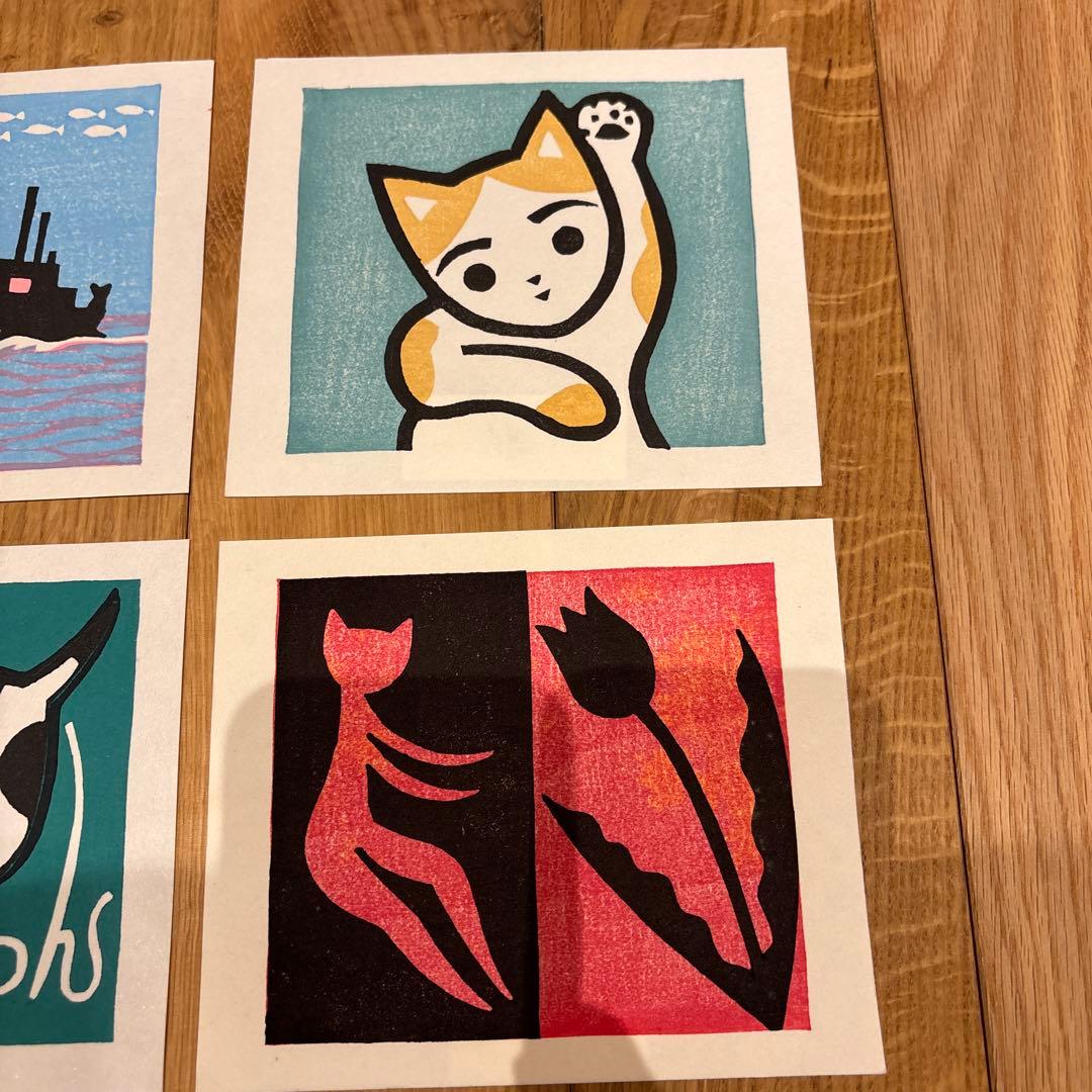 大野隆司 木版画