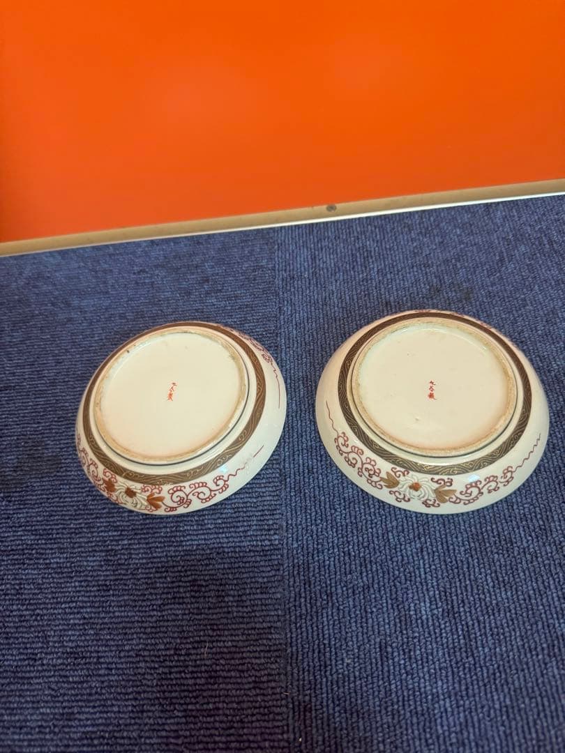 2009 九谷焼 色絵花鳥 皿 2客 時代物の通販はau PAY マーケット - 輸入