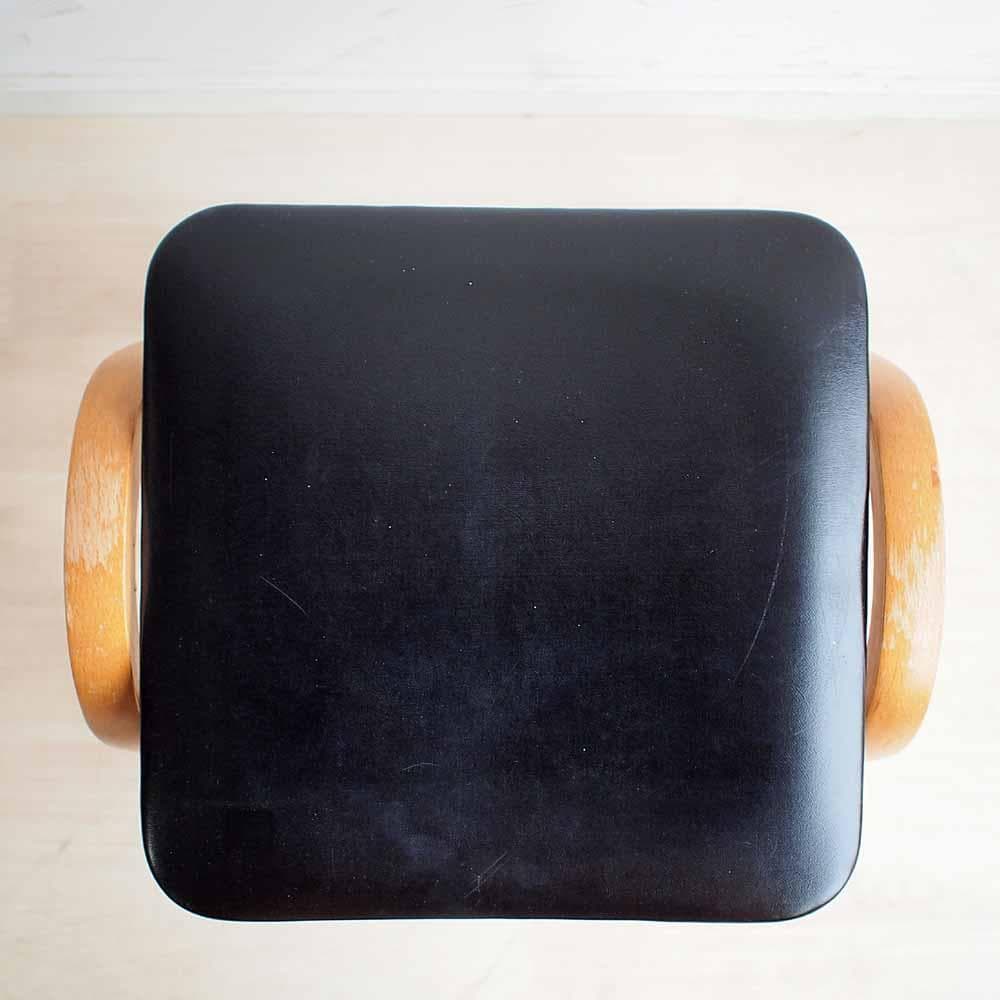 70s 80s 秋田木工 剣持勇 スツール 椅子 ヴィンテージ ZR23719