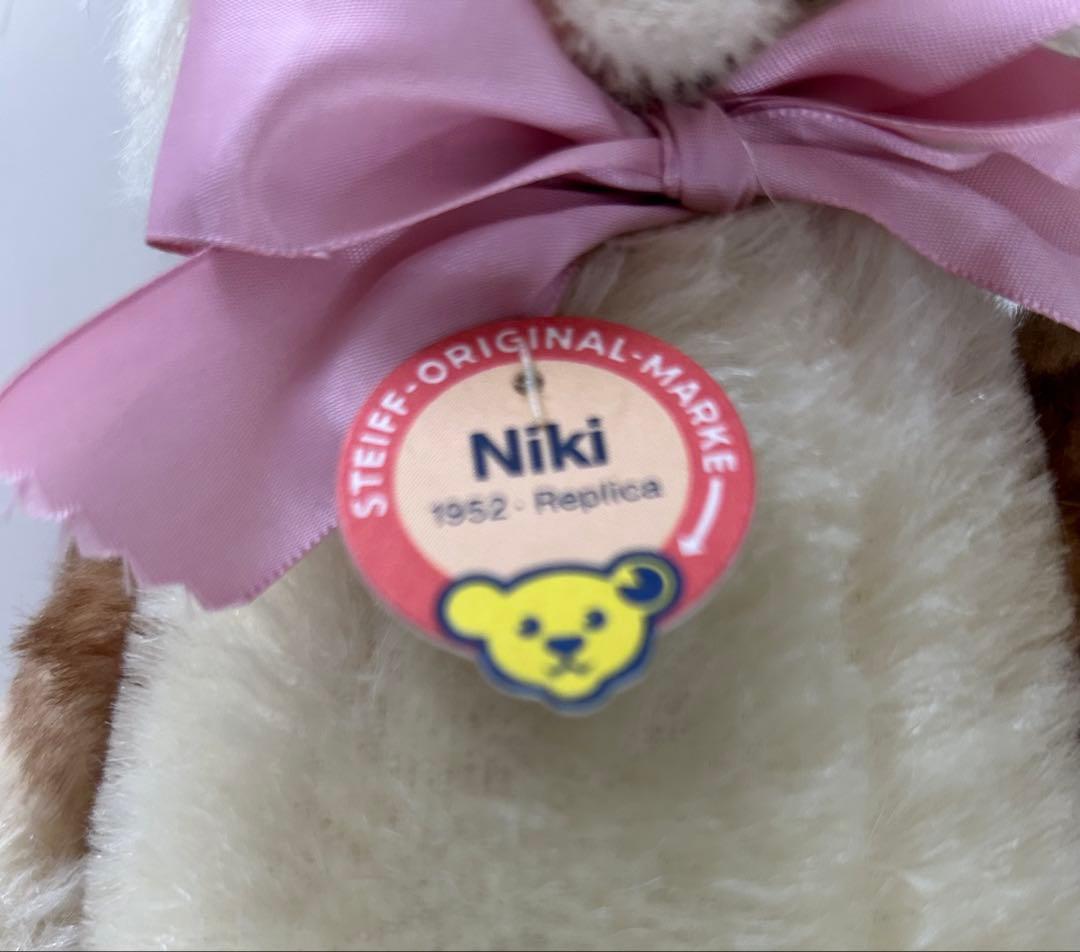 タグ付き美品/Steiff Nikiラビット 1952年レプリカ 限定5000体
