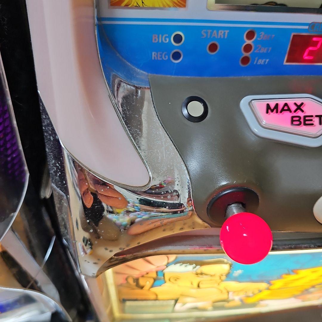 初代 4号機 押忍！番長 実機 漢湯 データカウンター コイン不要機