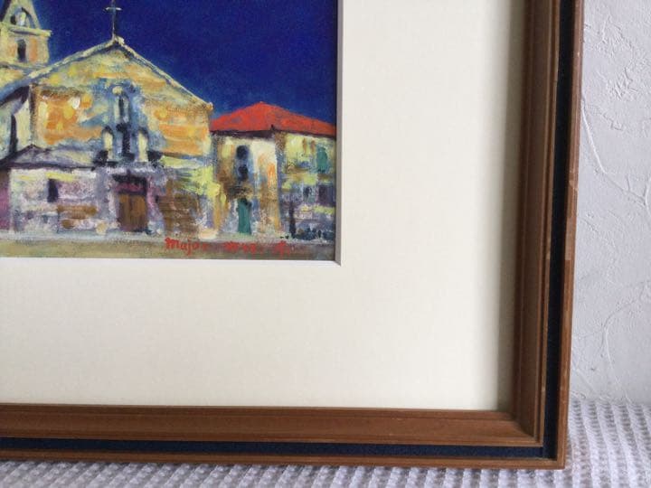 期間限定売切セール!異色の画家 三浦 巌  ガッシュ画 1973「マイヨール」