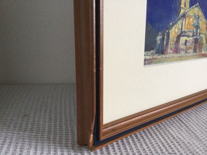 期間限定売切セール!異色の画家 三浦 巌  ガッシュ画 1973「マイヨール」