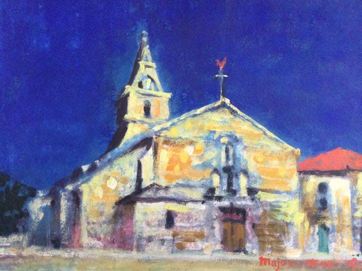 期間限定売切セール!異色の画家 三浦 巌  ガッシュ画 1973「マイヨール」