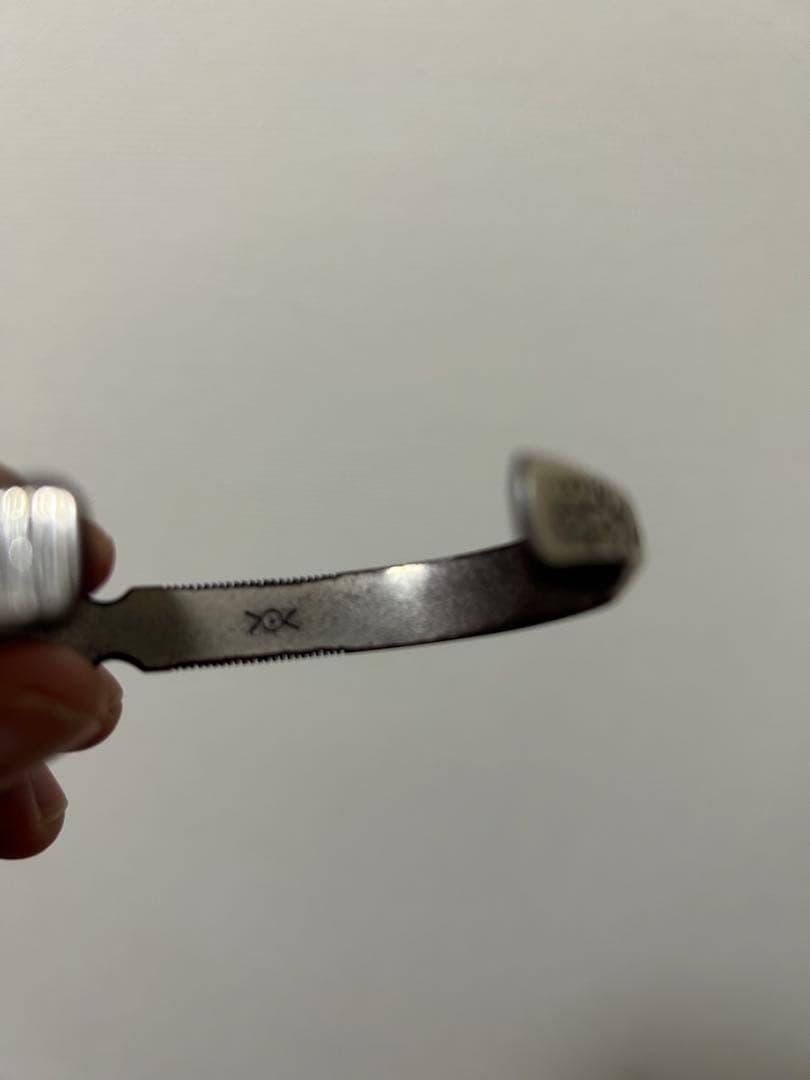 ノーバートペシュラカイ　シルバーバングル　インディアンジュエリー