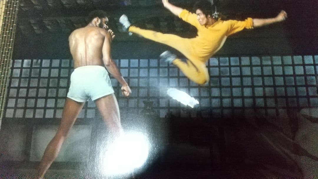 激レア 希少 GHオリジナルロゴ ブルース・リーの生と死 ロビーカード