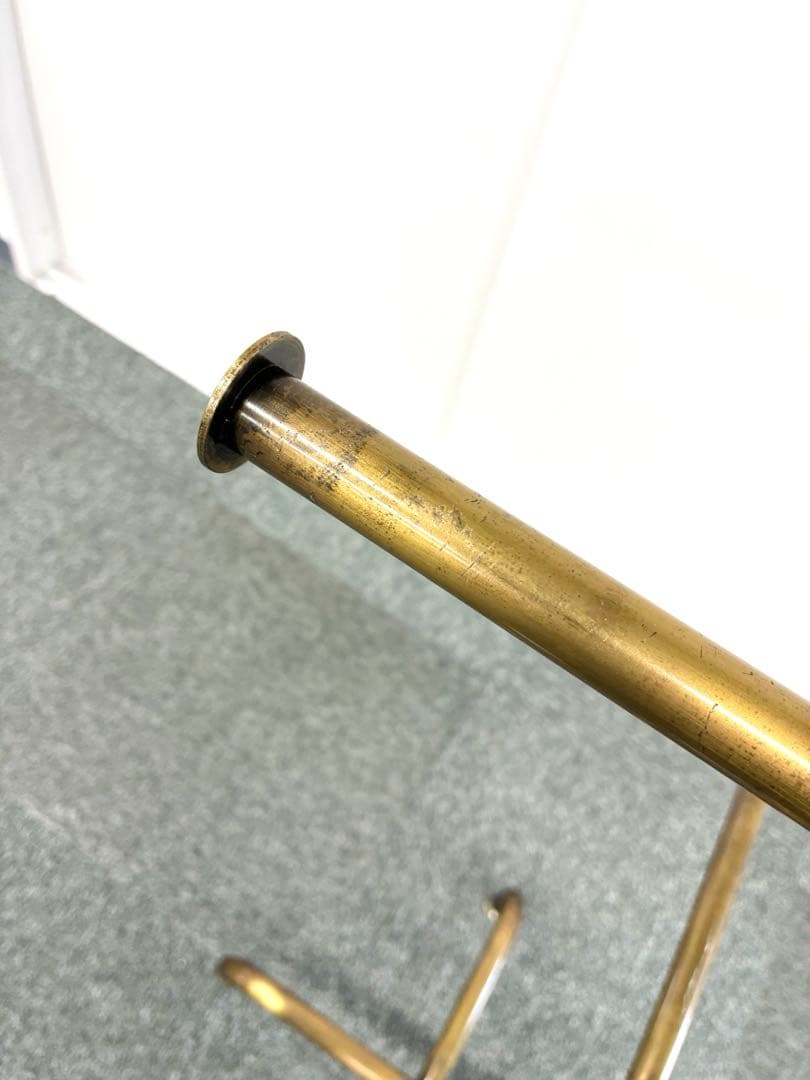 特価レア】 バッグツリー ラック バッグ陳列 アンティークゴールド 真鍮