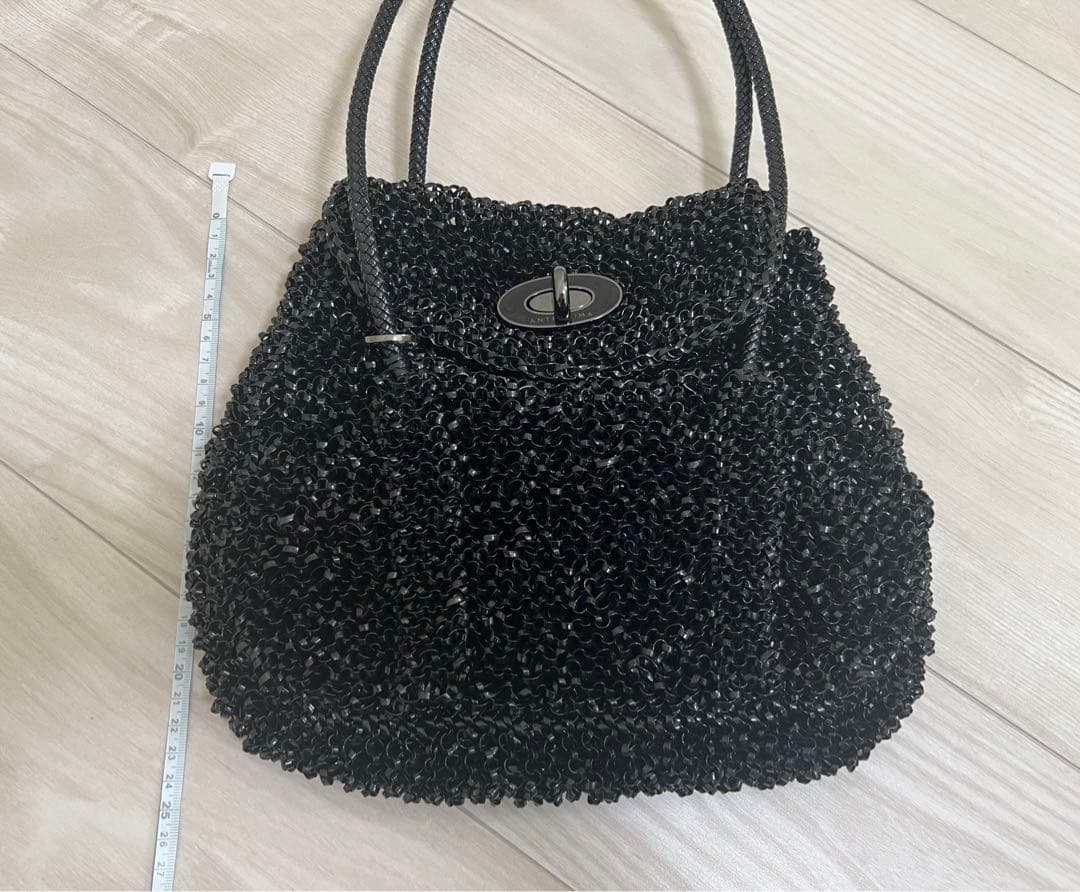 【専用】ANTEPRIMA ワイヤーバッグ NERO OPACO ターンロック