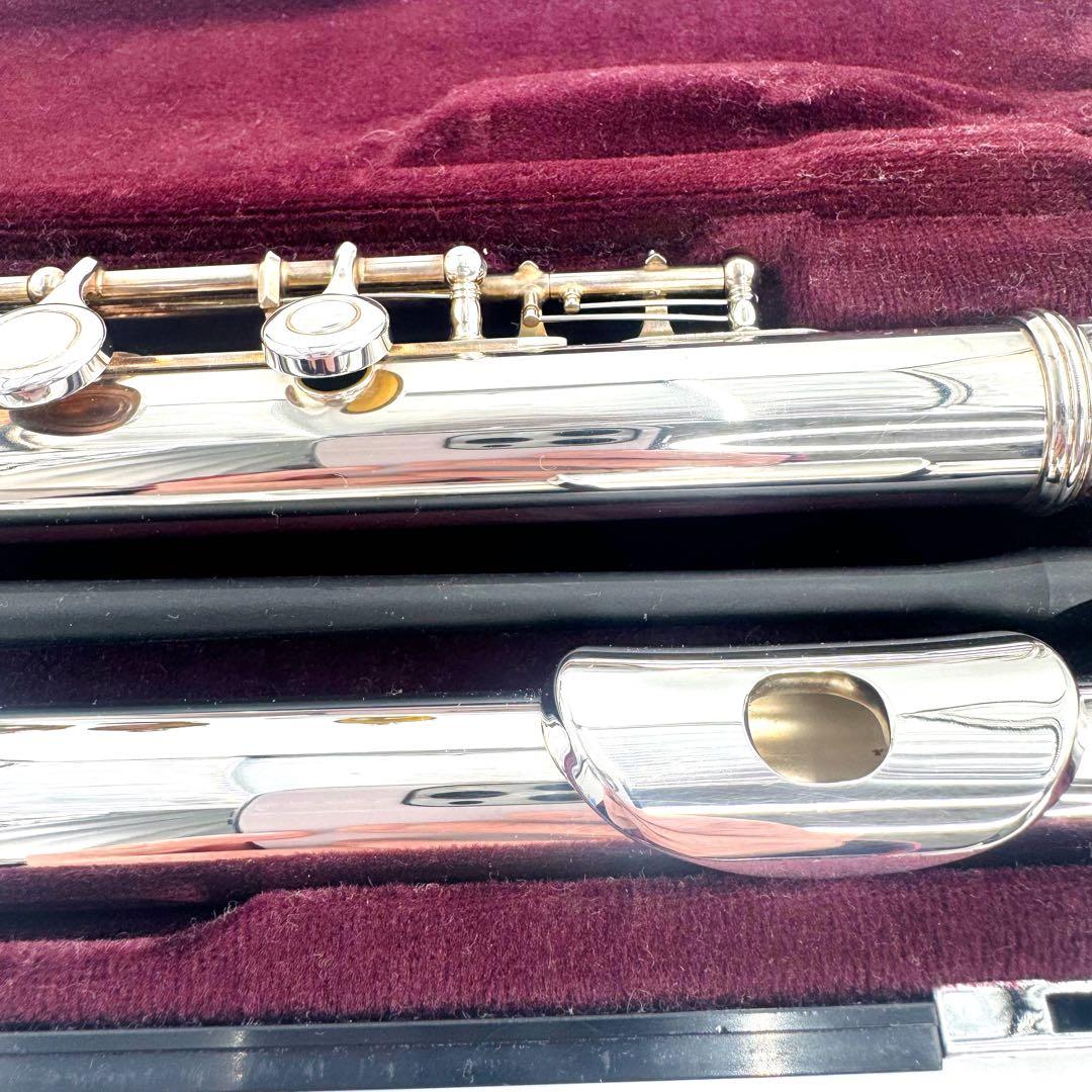後期モデル✨鏡面磨き上げ済み✨YAMAHA フルート YFL-211 Eメカ付き