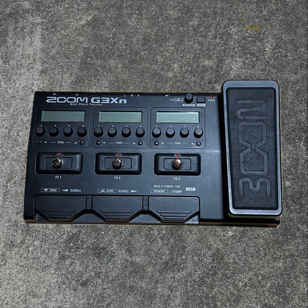 ZOOM G3Xn 初期化 動作確認済み 付属品あり ZOOM G3Xn 初期化 動作確認済み 付属品あり ZOOM G3Xn 初期化 動作確認