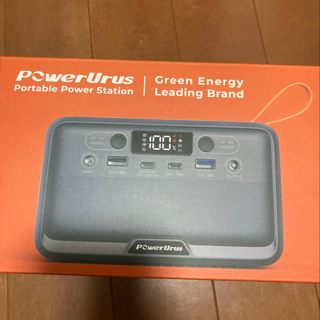 新品　ポータブル電源 89.6Wh 急速充電 Type-C搭載 キャンプ