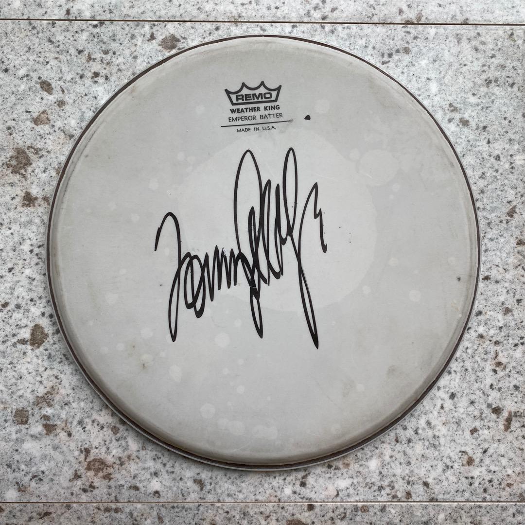 ドラムヘッド サイン入り - メルカリ