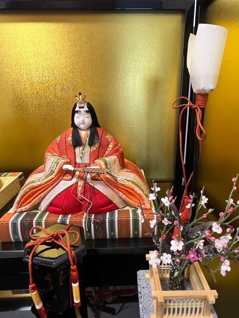 雛人形　真多呂作　木目込み人形　寛永雛