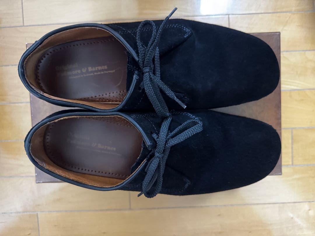 週末セール　Padmore&Barnes 別注 プレーントゥ シューズ＃