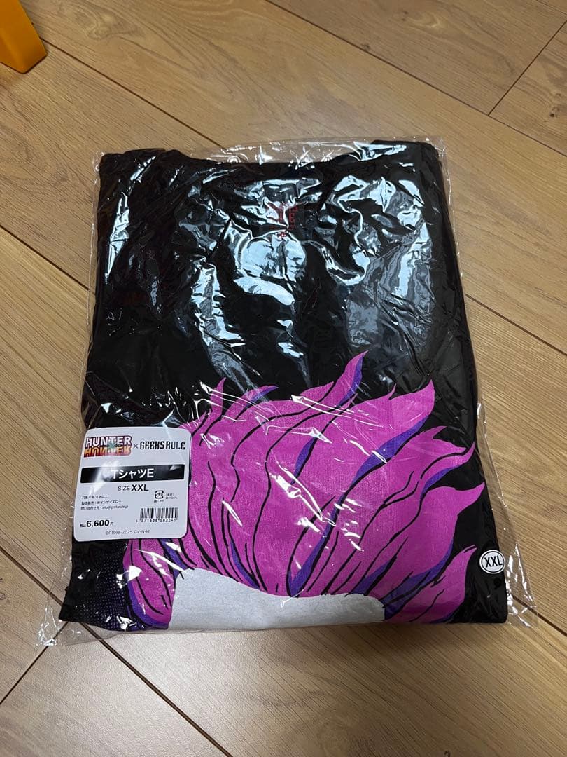 HUNTER×HUNTER × GEEKS RULE SILKSCREEN PRINTING T SHIRT “シズク