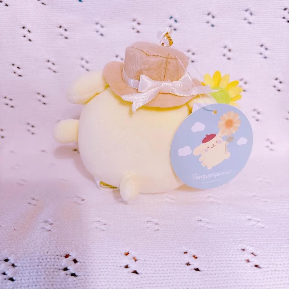 ポムポムプリン ひまわりもきゅもきゅ マスコット