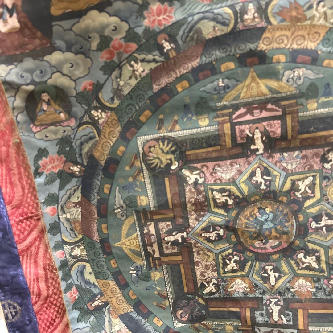 曼荼羅 絵画高さ110センチ×横71センチ