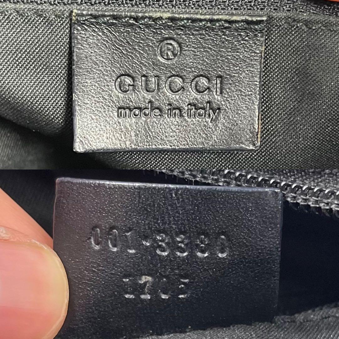 Gucci グッチ ワンショルダーバッグ GG ブラック系 キャンバス