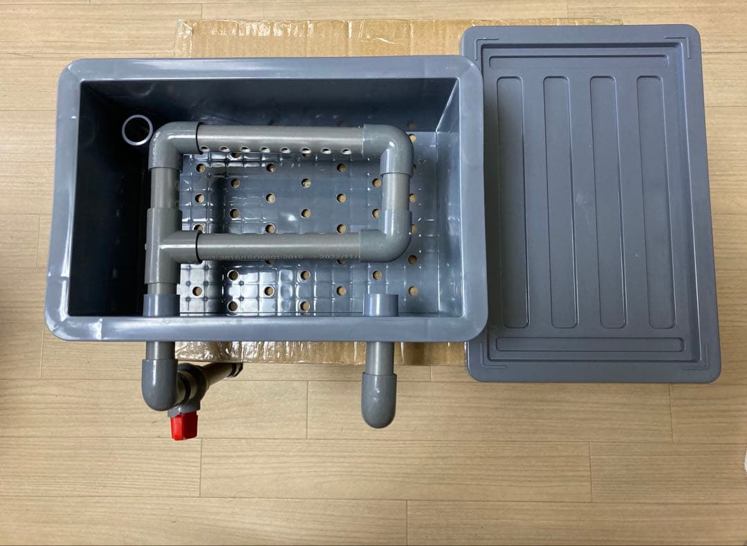 ろ材満タン付き 到着すぐ使える最強濾過装置、万能濾過フィルター即時