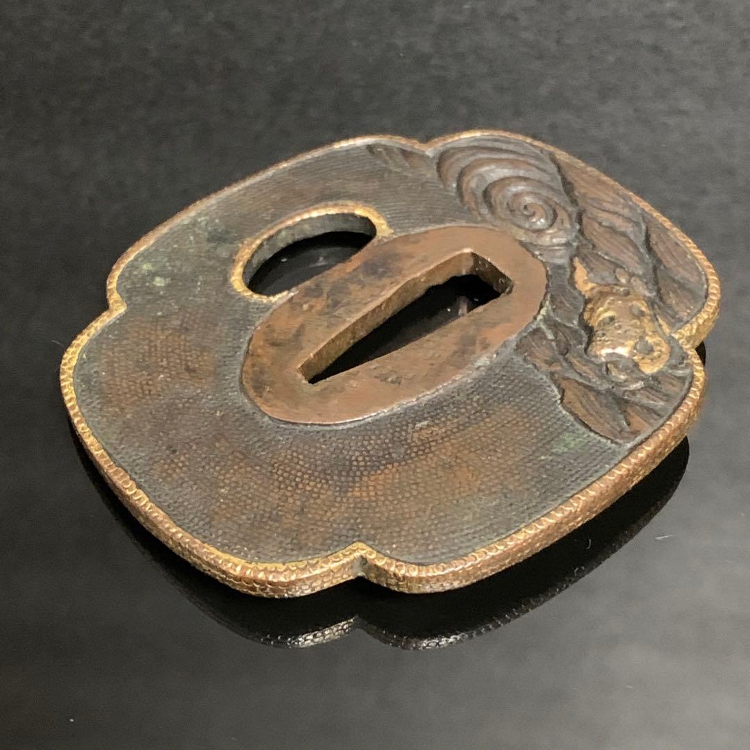 《アンティーク希少レア品！》 ⭐︎ 七福神 宝船 鶴亀 鍔つば 縁起もの♪⭐︎