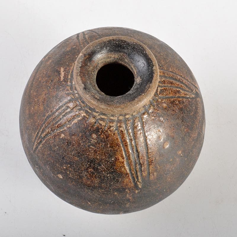 タイ古陶磁　スンコロク　宋胡録　小壷　V　6227