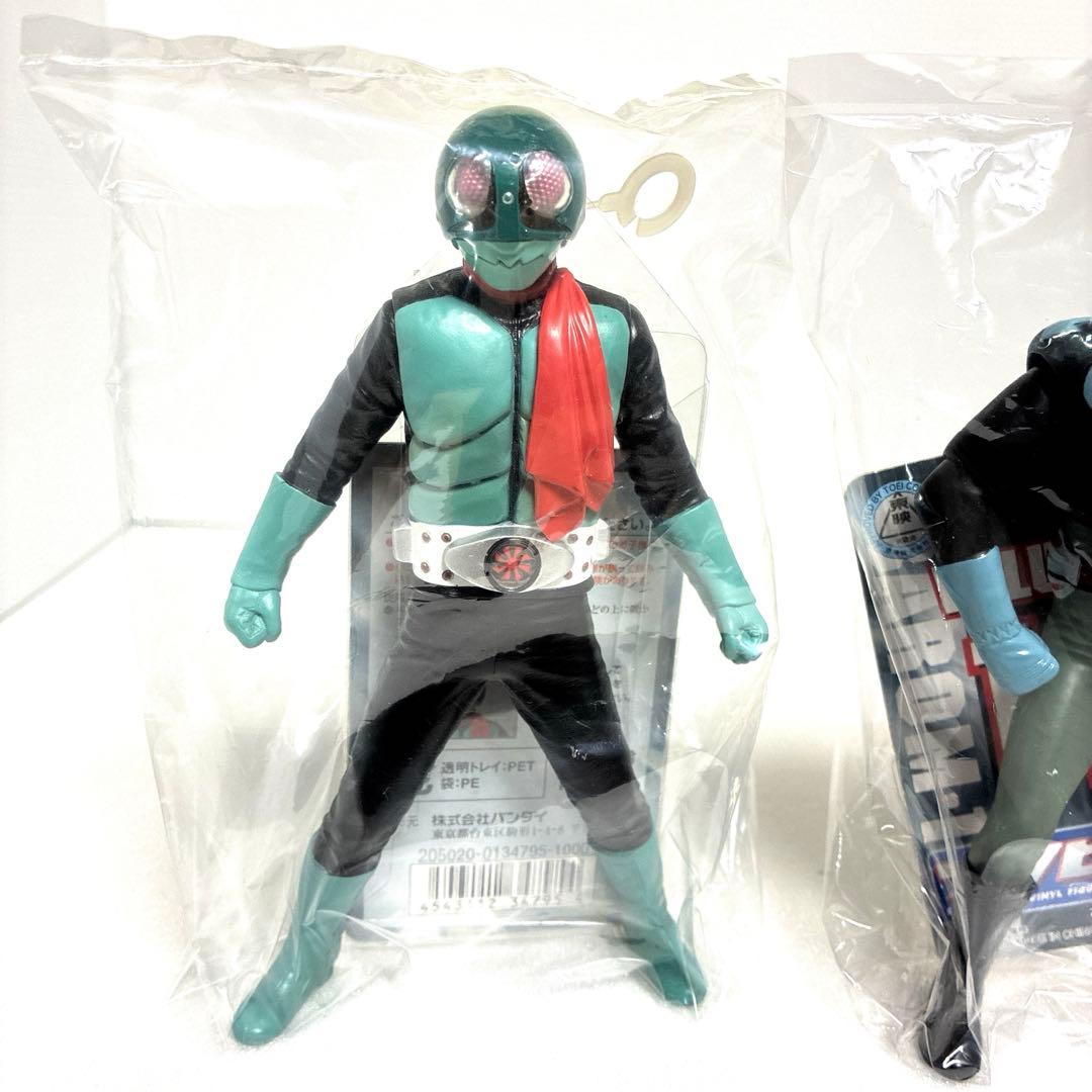 ソフビ魂 】 仮面ライダー旧1号&バロムワン 2体 OTHERS 仮面ライダー1号(